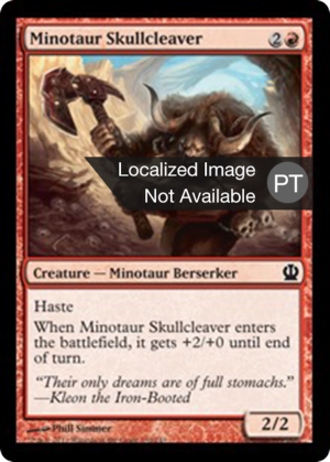 Minotaur Skullcleaver