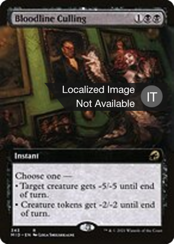 Bloodline Culling