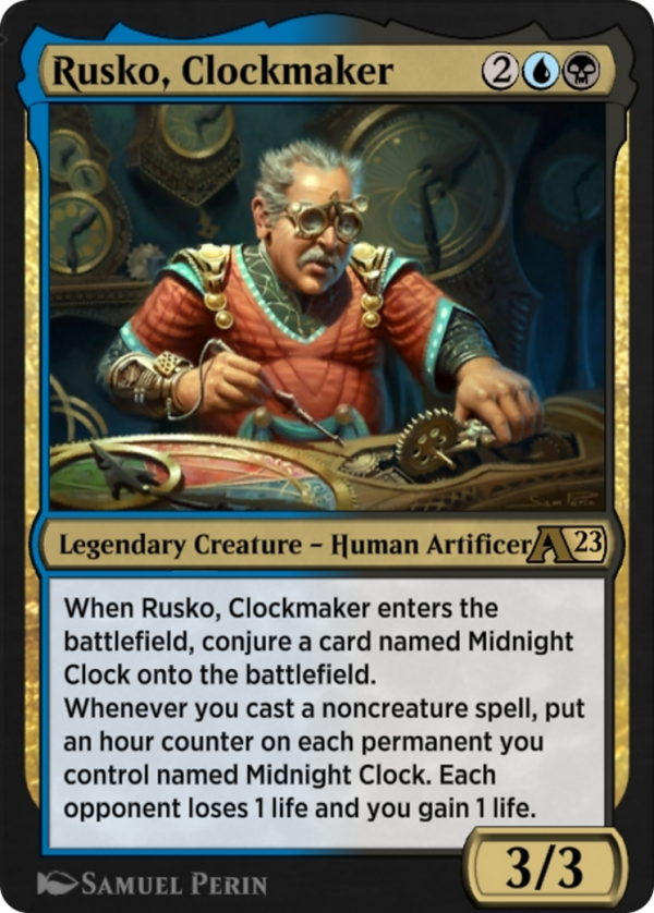 Rusko, Clockmaker