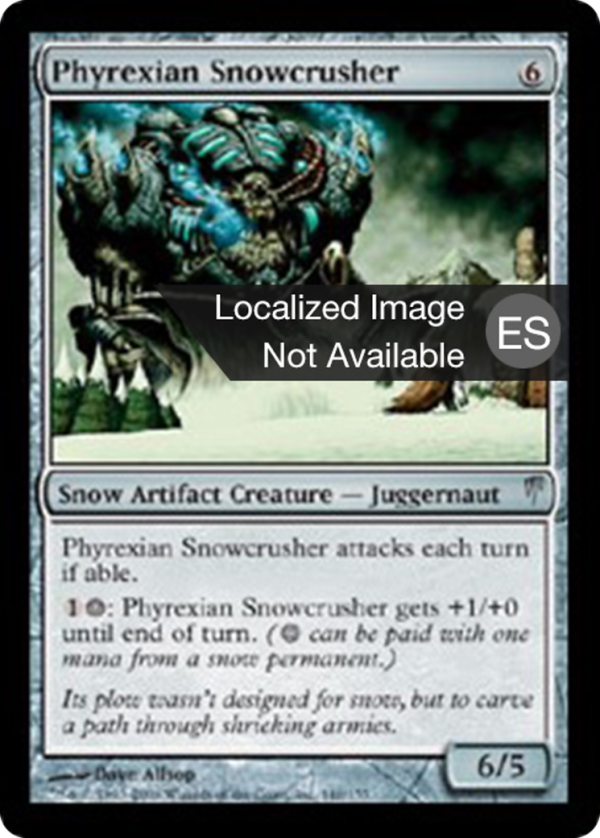 Phyrexian Snowcrusher
