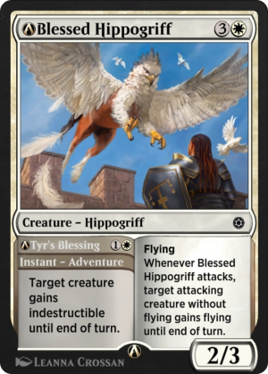 024c82c5-611e-48bd-ad56-9d31e4adda0e A-Blessed Hippogriff // A-Tyr's Blessing
