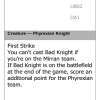 Bad Knight