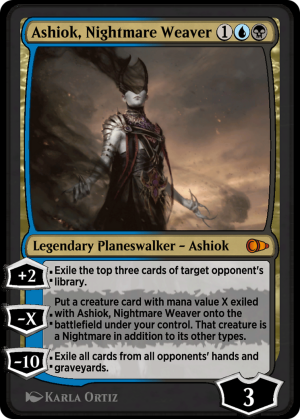 06412a14-cccd-4e1d-bb23-66cf9e026322 Ashiok, Nightmare Weaver