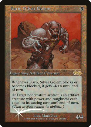 0a53d0e7-2dfd-48d3-88a8-286736b1e0d4 Karn, Silver Golem