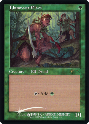 0a5ef93a-da5c-44cb-ade6-4ddbecba5614 Llanowar Elves