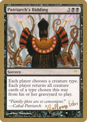 0d7bb46e-430f-4e59-80d0-0ea4f315d540 Patriarch's Bidding