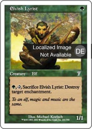 0f60493c-e3c6-49d6-963d-a9755f8bb1fd Elvish Lyrist