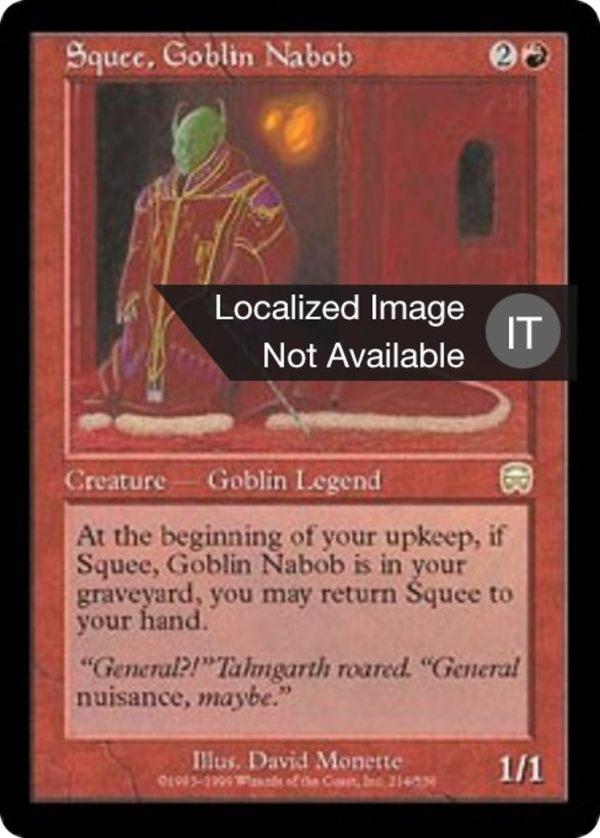 Squee, Goblin Nabob