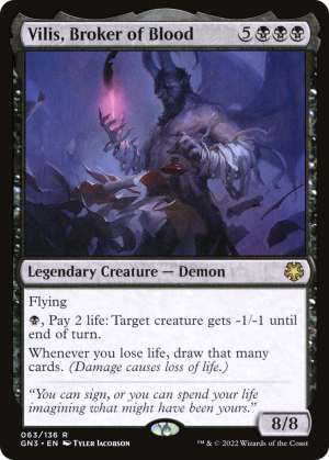 Vilis, Broker of Blood