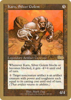 11a699e0-ac11-4257-ae41-891fb7284c6d Karn, Silver Golem
