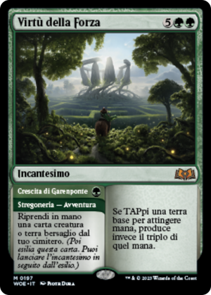 1491c556-ef6f-453c-b1fb-c011b2ec5700 Virtue of Strength // Garenbrig Growth