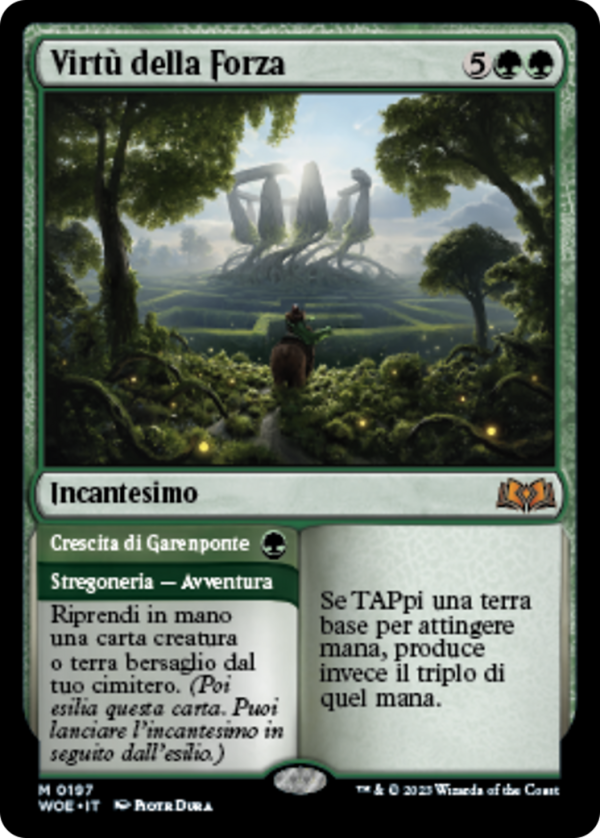 Virtue of Strength // Garenbrig Growth