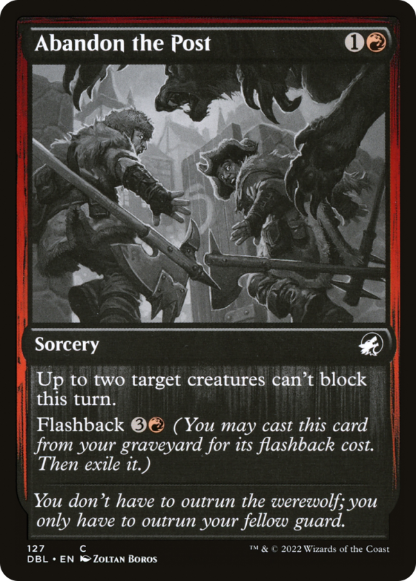 Abandon the Post