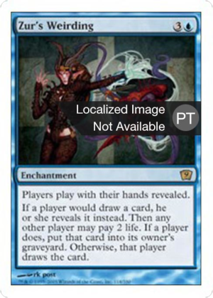 18230a0d-ce79-47d5-bf5b-ab5995b3579f Zur's Weirding