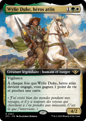 Wylie Duke, Atiin Hero
