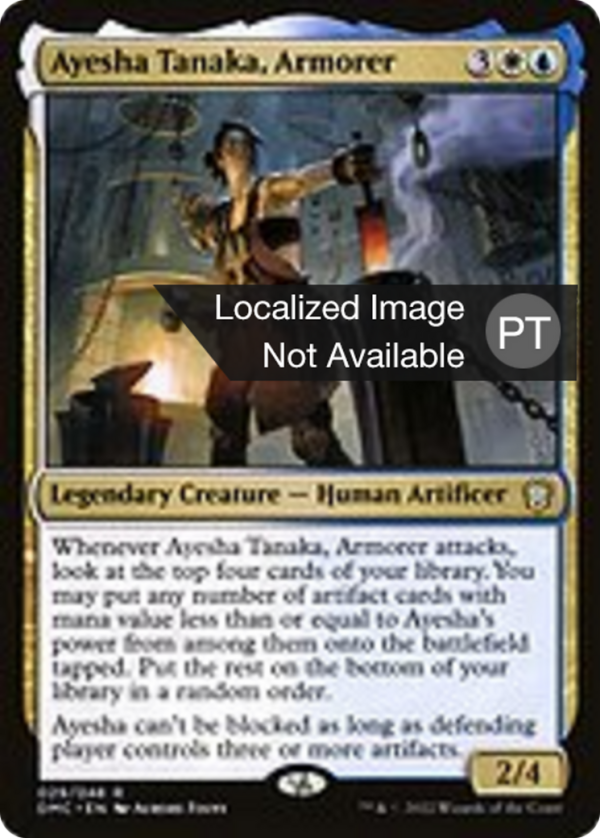 Ayesha Tanaka, Armorer