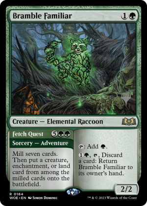 18ca730f-76e9-460c-965a-4f3024e8479a Bramble Familiar // Fetch Quest