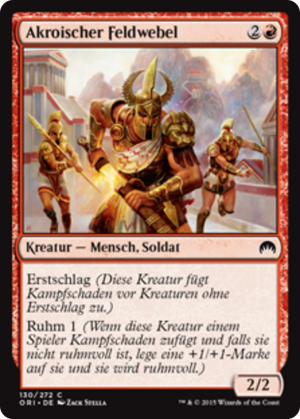 19036b3d-bcbe-43dc-961e-a49bf051b9c3 Akroan Sergeant