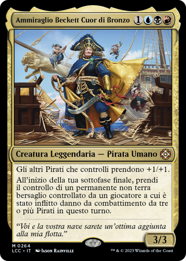 Admiral Beckett Brass