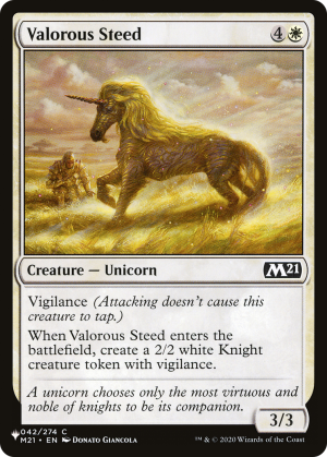 19e8e7dd-4bbb-48a7-9427-f7557d670f74 Valorous Steed