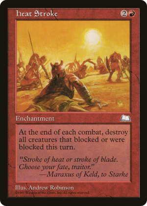 1baf2a6c-57ec-4b38-8b08-4b3f800dbe99 Heat Stroke