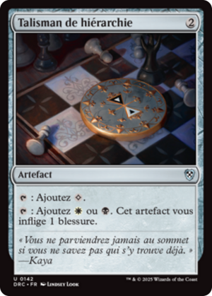 1bc945c8-919c-4fe0-83e2-3a4a57c36852 Talisman of Hierarchy
