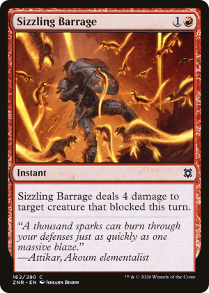 Sizzling Barrage