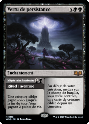 Virtue of Persistence // Locthwain Scorn