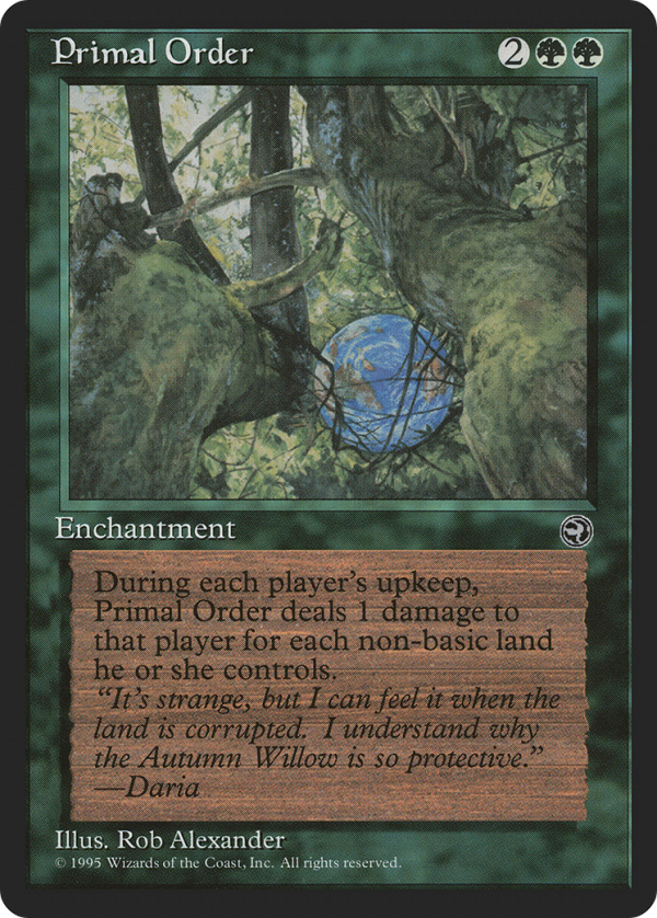 Primal Order