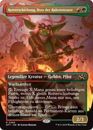 Redshift, Rocketeer Chief