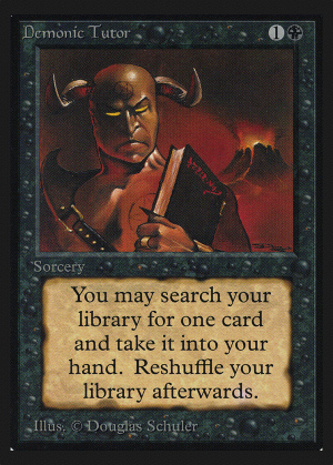 24b25c06-d320-4b2f-bd35-bc650f620e0a Demonic Tutor
