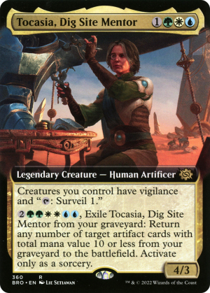 Tocasia, Dig Site Mentor