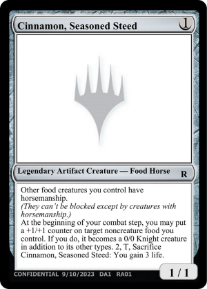 281b8ca4-e65f-4dcf-9f28-667f4d73e9b3 Cinnamon, Seasoned Steed