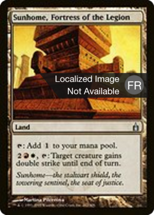 Sunhome, Fortress of the Legion