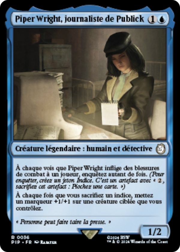 Piper Wright, Publick Reporter