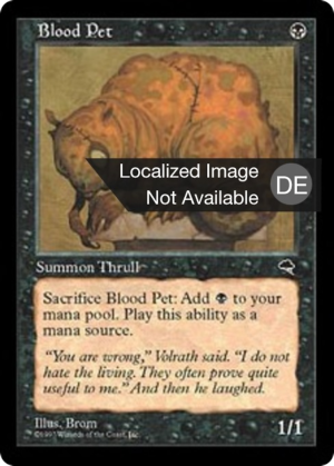 Blood Pet