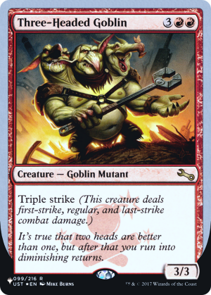 2d5c30e2-43b9-4c58-a566-4b7b15969612 Three-Headed Goblin