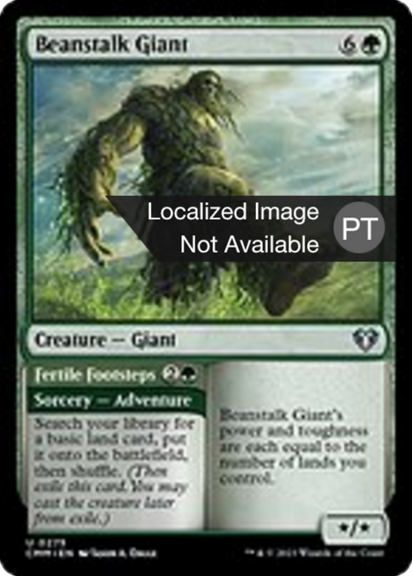 2e573def-36dc-4256-bda7-c6fc2934542c Beanstalk Giant // Fertile Footsteps