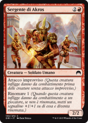 2ebe1667-b155-4fd3-8e9c-8cf63311c048 Akroan Sergeant