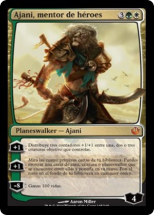 2ef6f455-9209-4936-9dd0-6b44041dfff9 Ajani, Mentor of Heroes