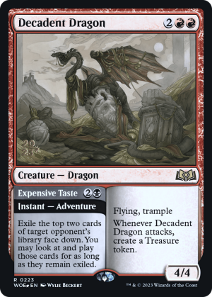 34274e5e-31e4-4e4d-9ff9-04074214a60e Decadent Dragon // Expensive Taste