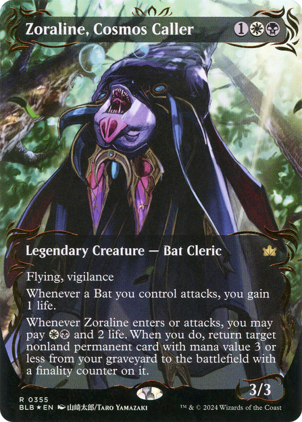 Zoraline, Cosmos Caller