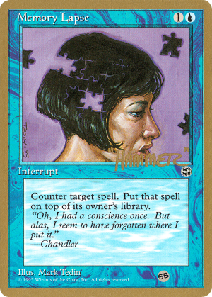 348233e7-007b-4692-b1bb-9ac97aacec14 Memory Lapse