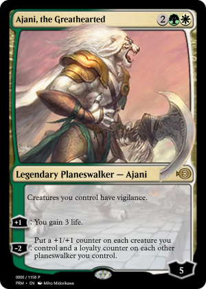 34f5a3d0-325f-4c72-865c-5652620f0314 Ajani, the Greathearted