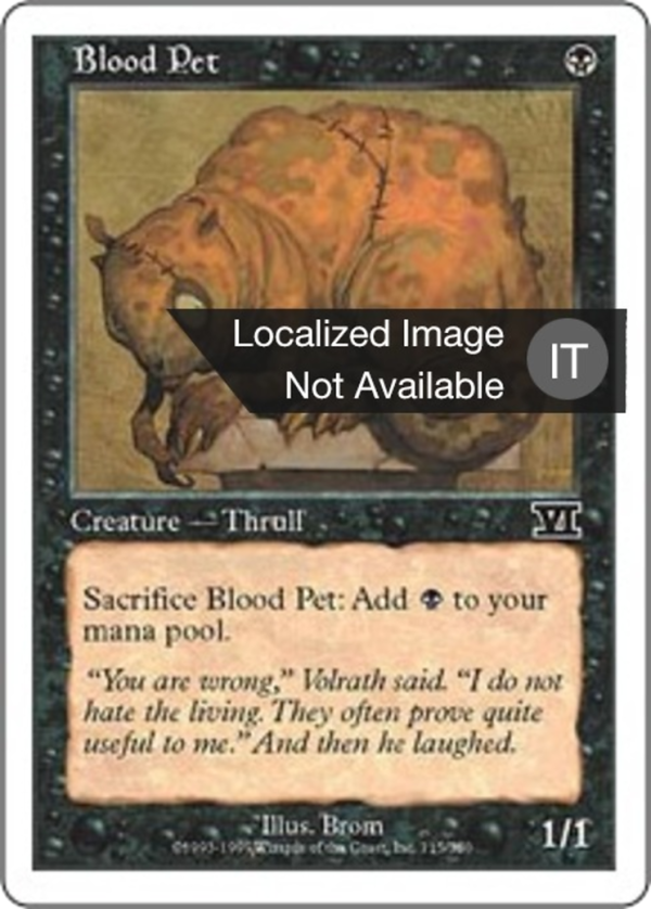 Blood Pet