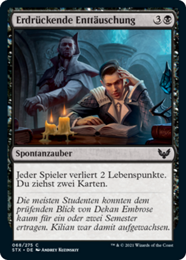 Crushing Disappointment