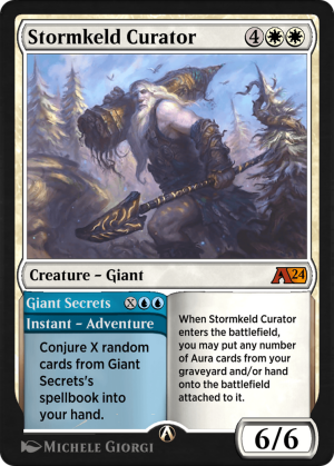 36cca8f4-5bb4-46a7-87df-eb89049b27a3 Stormkeld Curator // Giant Secrets