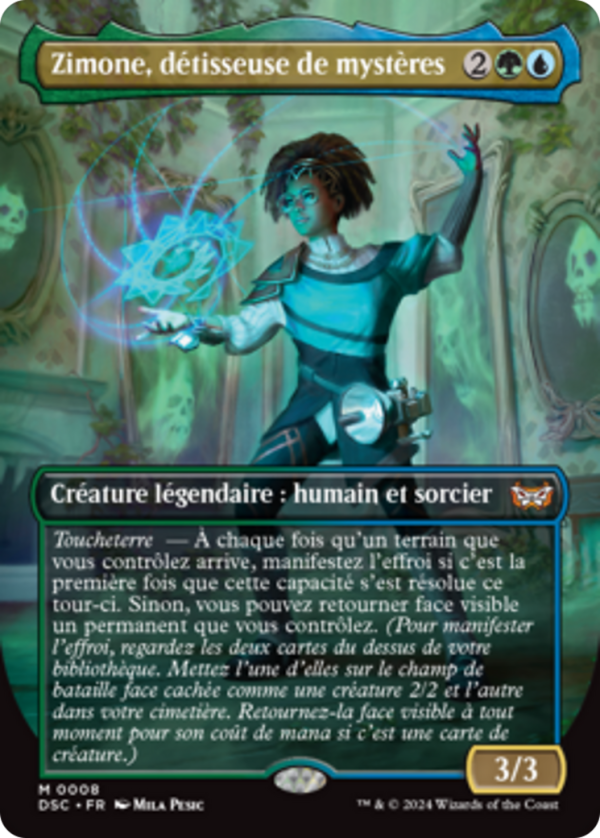Zimone, Mystery Unraveler