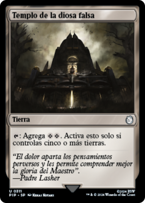 Temple of the False God