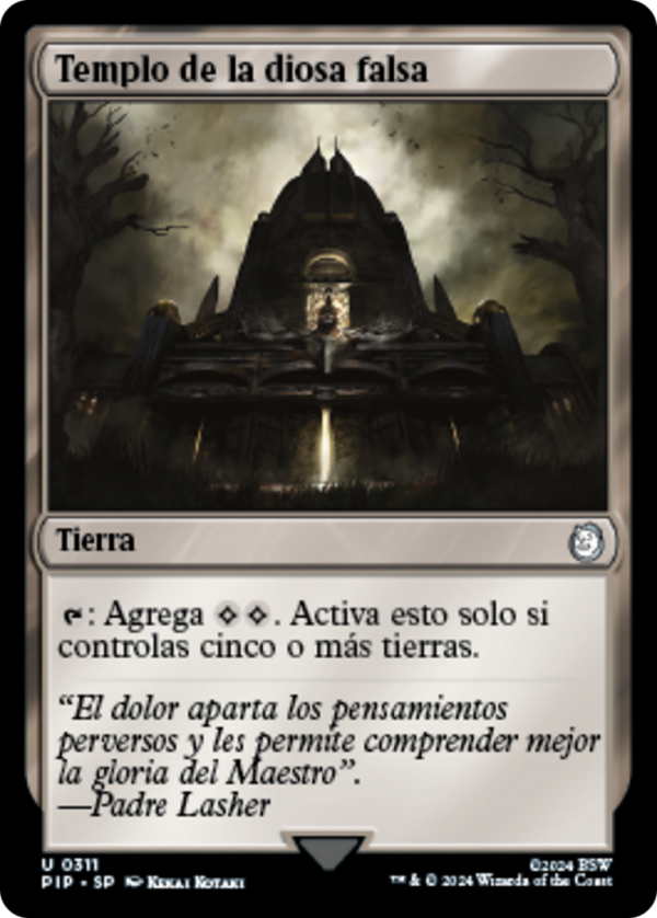 Temple of the False God